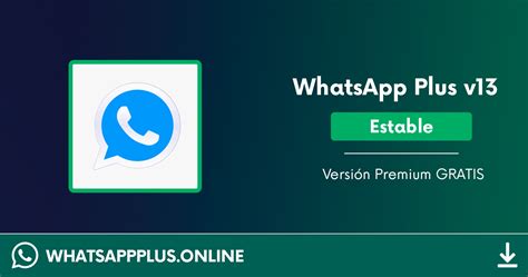 ¿Qué es WhatsApp Plus v13.50? La versión 13.50 es una versión anterior, ya que la actual versión es la 17.51 que es la más recuente en WhatsApp Plus. Sin ...